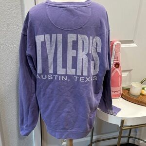 Light Purple Crewneck Tyler’s Austin Sweatshirt
